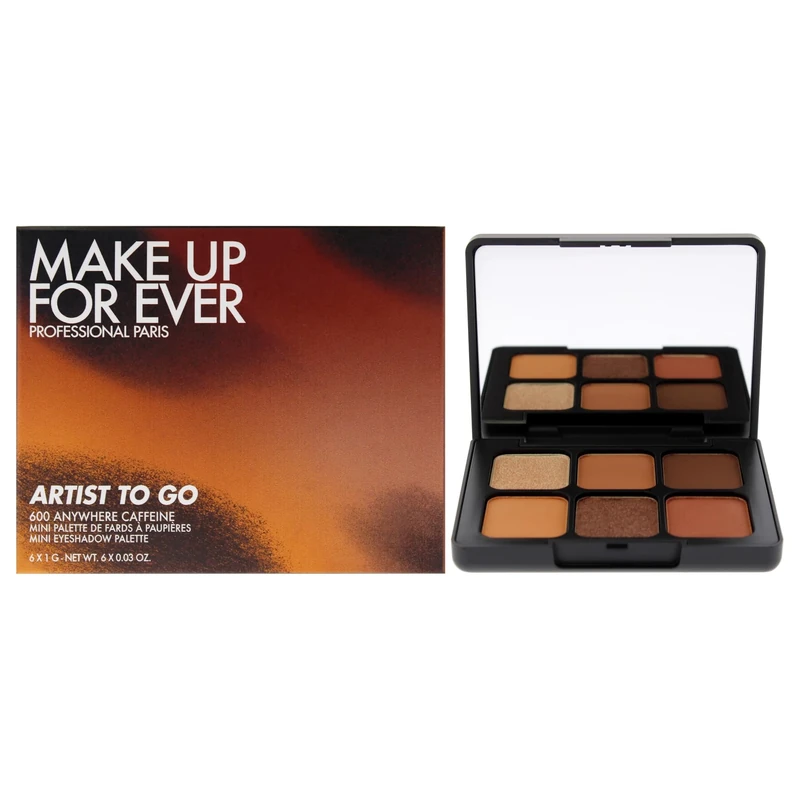Artist To Go Mini Palette - 600 Anywhere Caffeine by Make Up For Ever for Women - 0.18 oz Eye Shadow