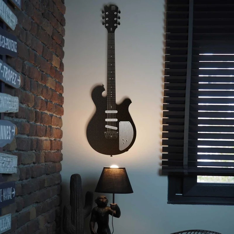 Stylish Black Decorative Metal Wall Accessory, 33 x 99 cm, 100% Steel, 1.5 mm Thick, Durable & Elegant Design for Home or Office Decor