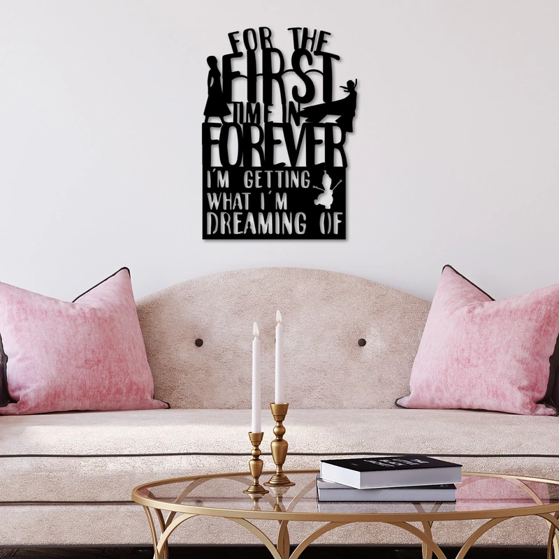 Stylish Black Decorative Metal Wall Accessory, 40 x 54 cm, 100% Metal, 1.5 mm Thickness, Lightweight 1.15 kg, Perfect for Modern Home Decor - Image 1