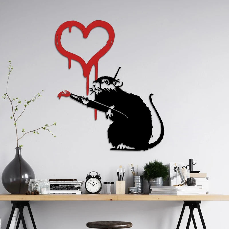 Elegant White Decorative Metal Wall Accessory, 60 x 70 cm, 100% Metal, 1.5 mm Thick, Lightweight (1.11 kg) & Easy to Hang, Perfect for Home Decor - Image 1