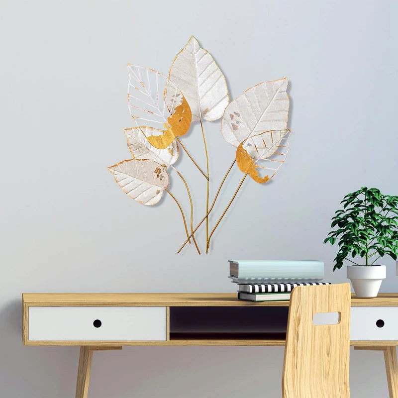 Handmade Decorative Metal Wall Accessory, 73 x 76 x 4 cm | 100% Metal, Unique Hand-Painted Design | Perfect for Home Decor, Adds Elegance & Style - Image 1