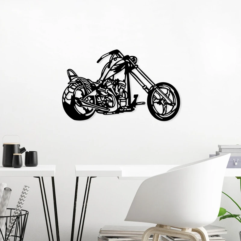 Stylish Black Decorative Metal Wall Accessory, 44 x 70 cm, 100% Metal, 1.5 mm Thick, Lightweight (1.715 kg), Perfect for Modern Home Decor