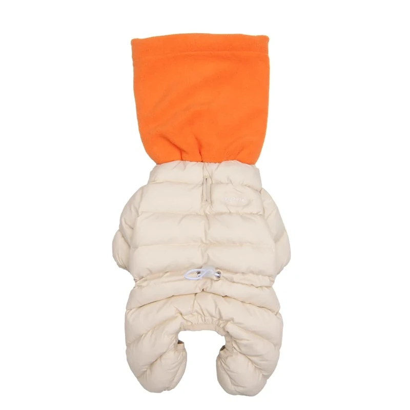SNOOD PADDING JUMPSUIT Jumpsuit Dog coat Beige XXL