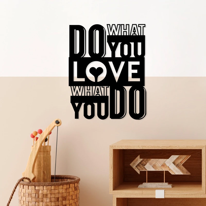 Stylish Black Decorative Metal Wall Accessory, 57 x 70 cm, 100% Metal, 1.5 mm Thick, Lightweight & Easy to Hang, Perfect for Modern Home Decor - Image 1