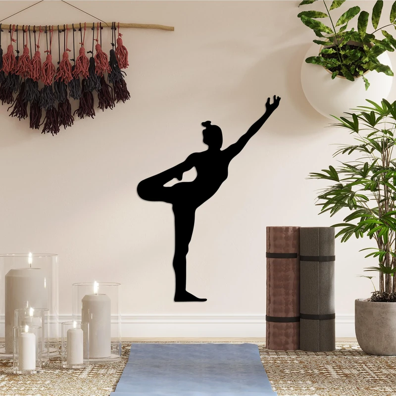 Stylish Black Decorative Metal Wall Accessory, 42 x 60 cm, 100% Metal, 1.5 mm Thickness, Perfect for Modern Home Decor & Unique Wall Art