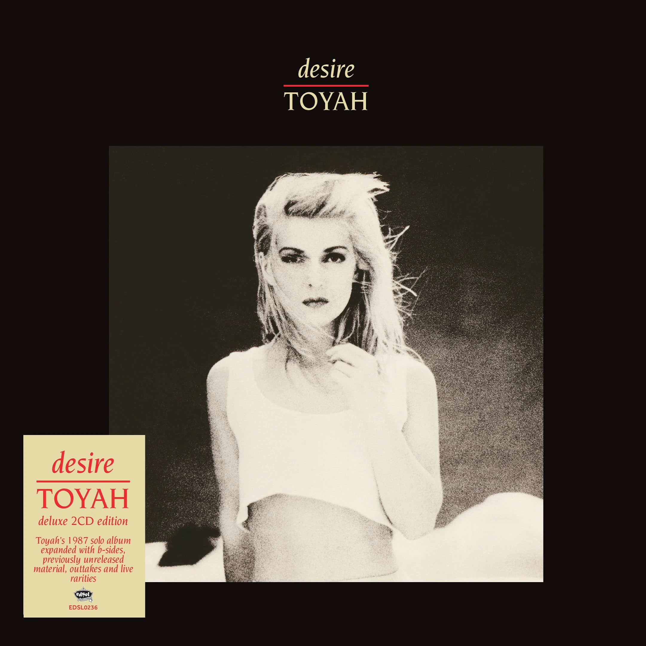 Toyah: Desire 2CD Deluxe Gatefold Packaging
