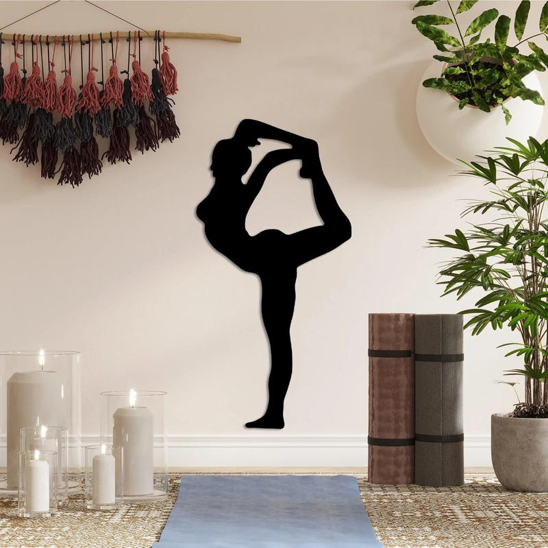 Stylish Black Decorative Metal Wall Accessory, 30 x 60 cm, 100% Metal, 1.5 mm Thickness, Perfect for Modern Home Decor & Unique Wall Art