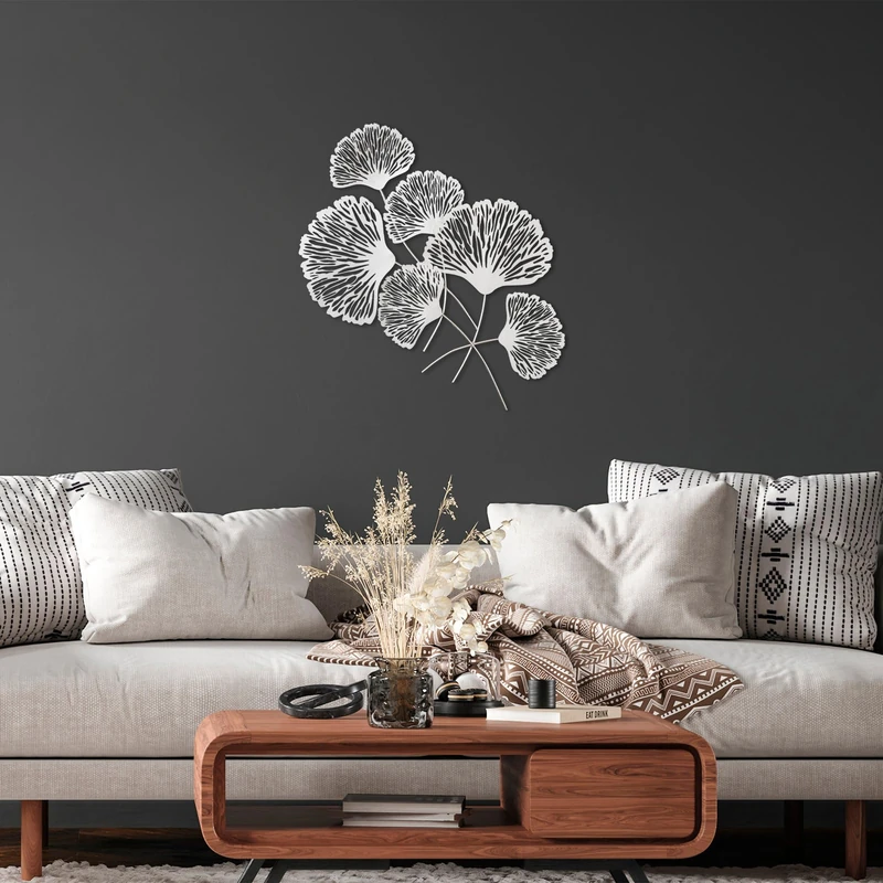 Handmade Decorative Metal Wall Accessory, 58 x 75 cm, 100% Metal (1.5 mm), Stylish Wall Art with Easy Hanging, Perfect for Home Decor