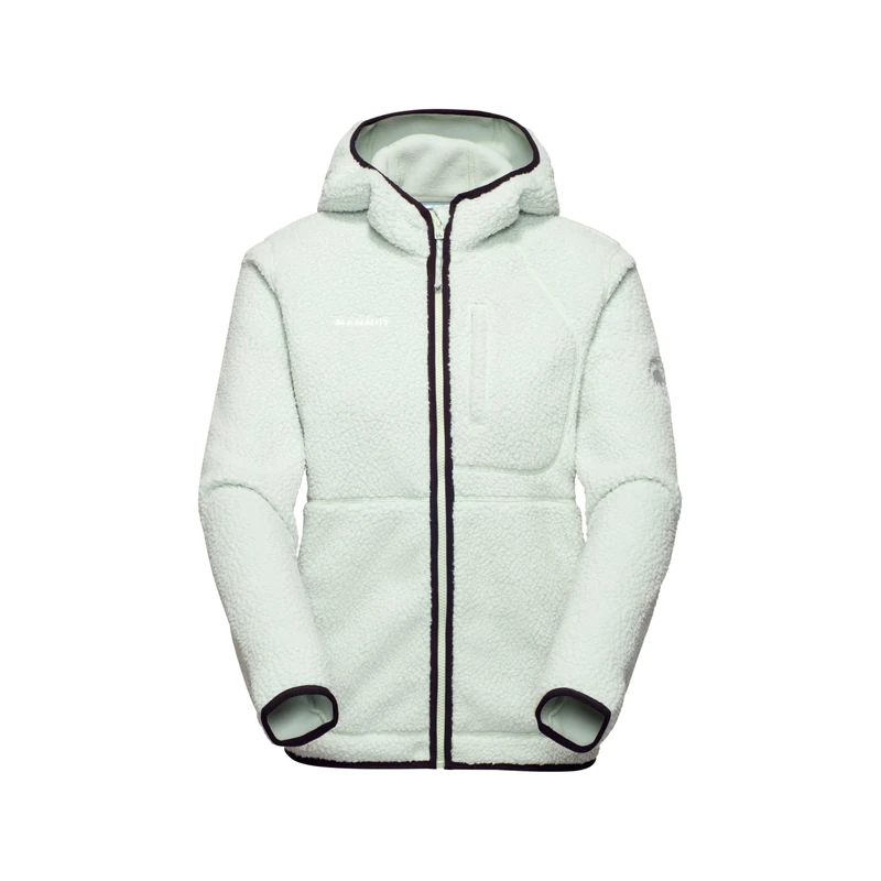 Mammut Women's Falera Pro Ml Hooded Jacket Midlayer, Silver Sage, XL - Image 1