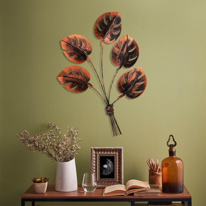 Handmade Decorative Metal Wall Accessory, 74 x 94 cm, 100% Metal (1.5 mm), Unique Hand-Painted Design, Perfect for Home Decor & Art Lovers