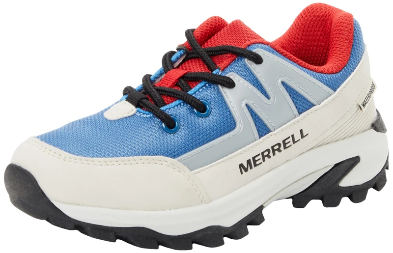 Merrell Moab Speed 2 FST Wp Kid's,Blue/Red 4 UK