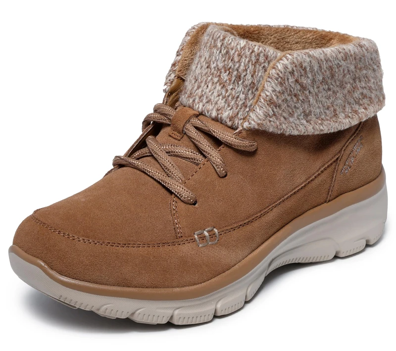 Skechers Women's Easy Going-Fall Odyssey Hands Free Slip-ins Ankle Boot, Chestnut, 8 UK - Image 1