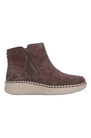 Skechers Women's Wilshire BLVD-Weekend Crush Ankle Boot, Chocolate, 4 UK - Image 1