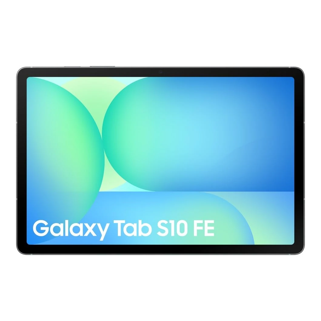 Samsung Galaxy S10 FE Android Tablet, Wifi, 256GB Storage, 8GB Memory, 10.9" Display, S Pen included, Long lasting Battery, Grey, 3 Year Extended Warranty (UK Version)