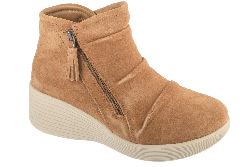 Skechers Women's Parallel Lite Ankle Boots, chestnut, 6.5 UK