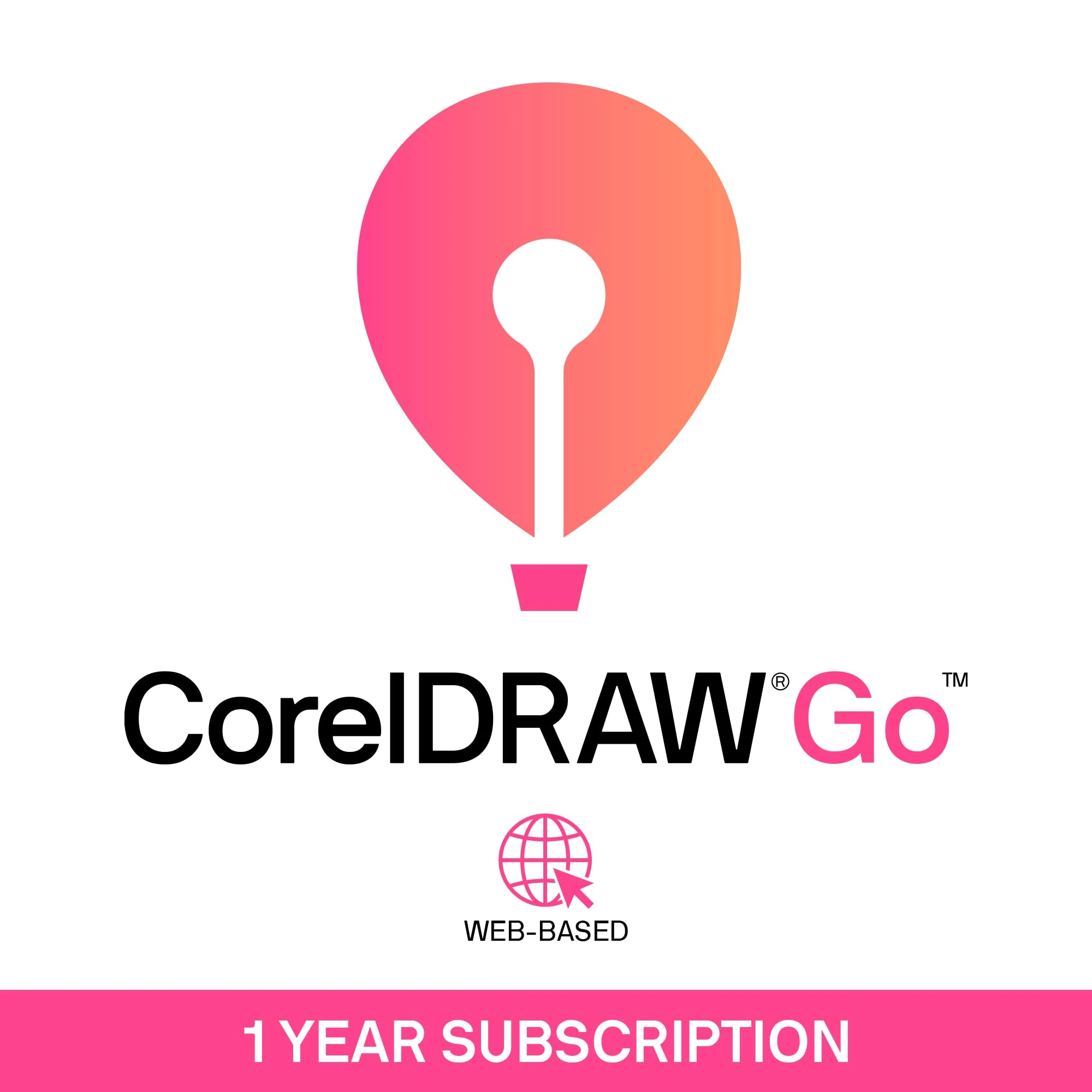 CorelDRAW Go - 1 year subscription | GO | 1 Device | 1 User | Activation Code by email