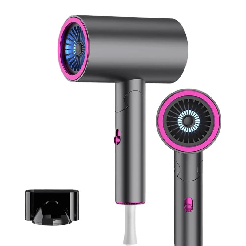 Hair Dryer Foldable Travel Hairdryers for Women Men, Quiet Blow Dryer for Curly Hair and Straight Hair, Small Folding Hairdryer for Hair Fast Drying, Constant Temperature Hair Care for Home and Travel