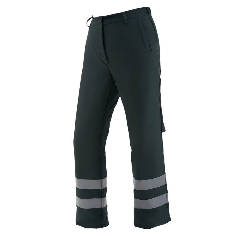 VEVOR Chainsaw Chaps Wrap, Class A, 8 Layers Chainsaw Pants with Adjustable Belt & Gear Pocket, Chain Saw Chaps for Men/Women, Chainsaw Safety Equipment for Loggers Forest Workers Large Black