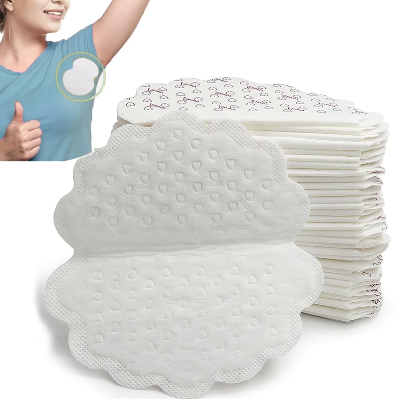 Armpit Sweat Pads - Disposable Underarm Sweat Pads - Antiperspirant Absorbent Odour Blocker Pads Armpit Dress Shields, Fights Hyperhidrosis,For Men & Women (40 Pads) - Image 1