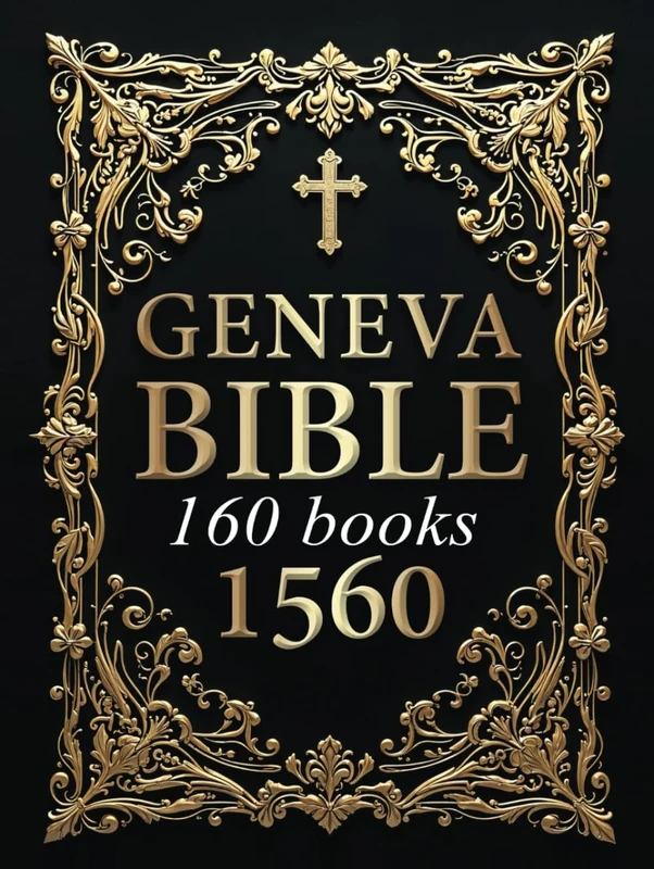 Geneva Bible 1560 Edition with Apocrypha: 160 Books | Complete Apocrypha Bible with Lost Writings in Original Spelling and Authentic Language