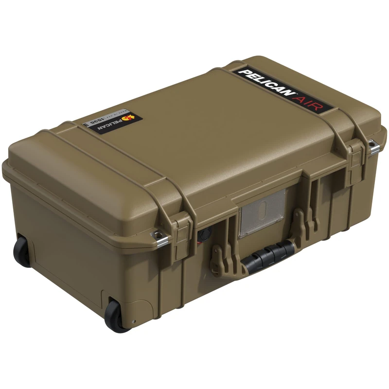 Pelican Air 1535 Multi-Purpose Hard Case no Foam (Empty Case) for Camera, Drone, Equipment, Gear, Electronics, Overlanding, Camping, Travel and Pistol (OCP Tan)