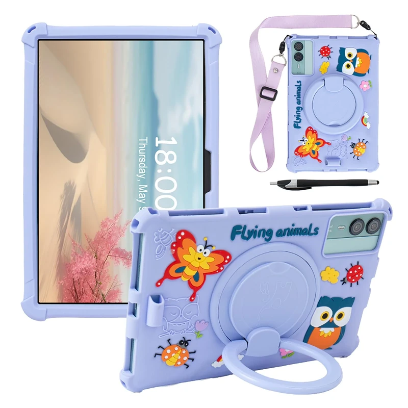 EspZanthic Universal Case for 11 Inch Tablet, Case for Redmi Pad SE 11",Honor Pad X8a, Blackview Tab 90 WiFi, DOOGE E U11/T30S/T30SE/T30 Pro/T30 Ultra, TECLAST P50/T50HD, OUKITEL OT8/OT11