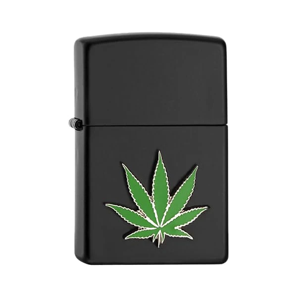 Zippo Lighter, Metal, Black Matte, One Size
