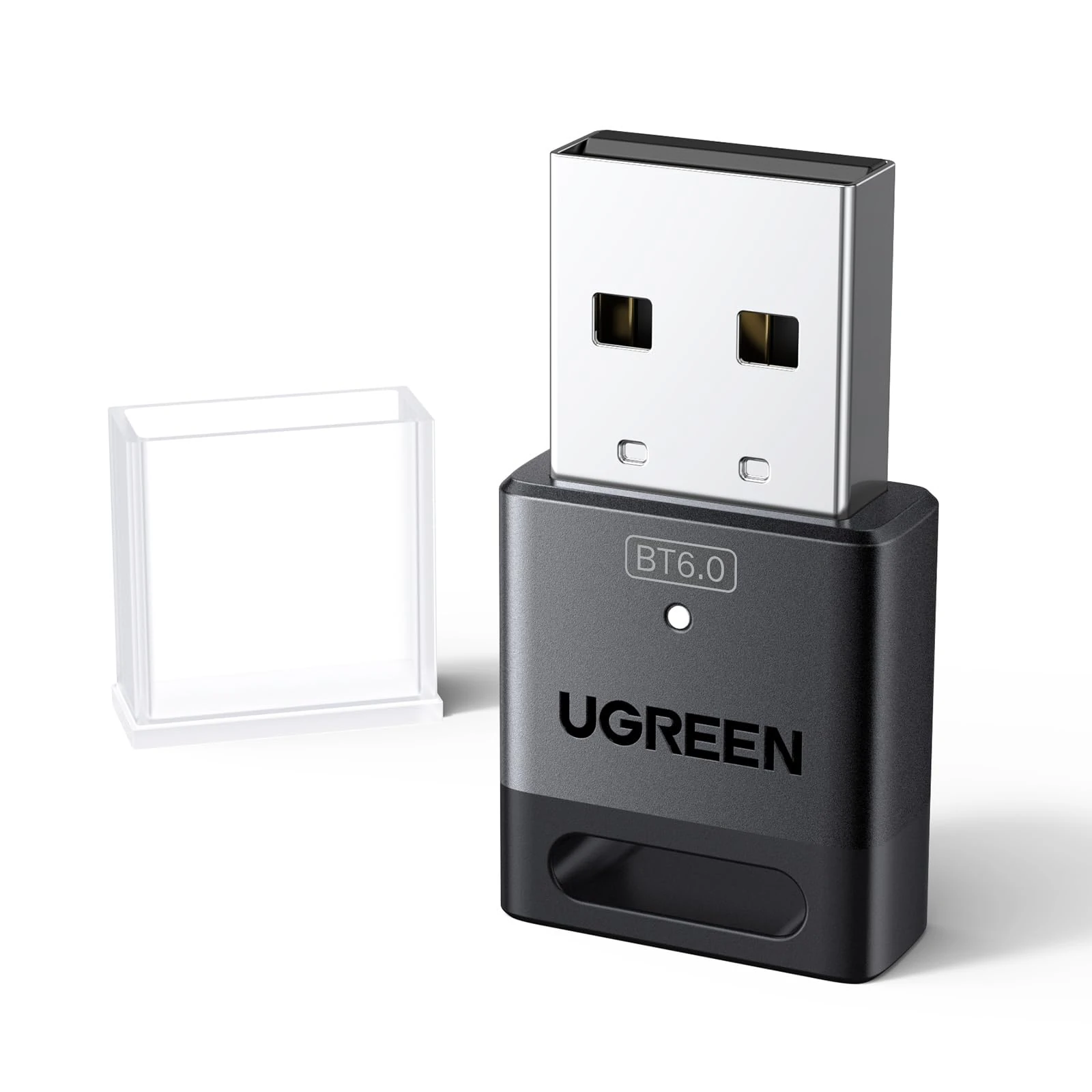 UGREEN Bluetooth 6.0 Adapter PC, USB Bluetooth Dongle for PC Windows 11/10/8.1, EDR & BLE Modes, Long Range, Plug & Play, Mini-Sized, for Controller, Headphone, Keyboard, Mouse etc.