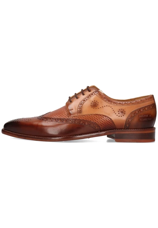Melvin & Hamilton Men's Dylan 2 Wood Crust Oxford, Brown, 6.5 UK