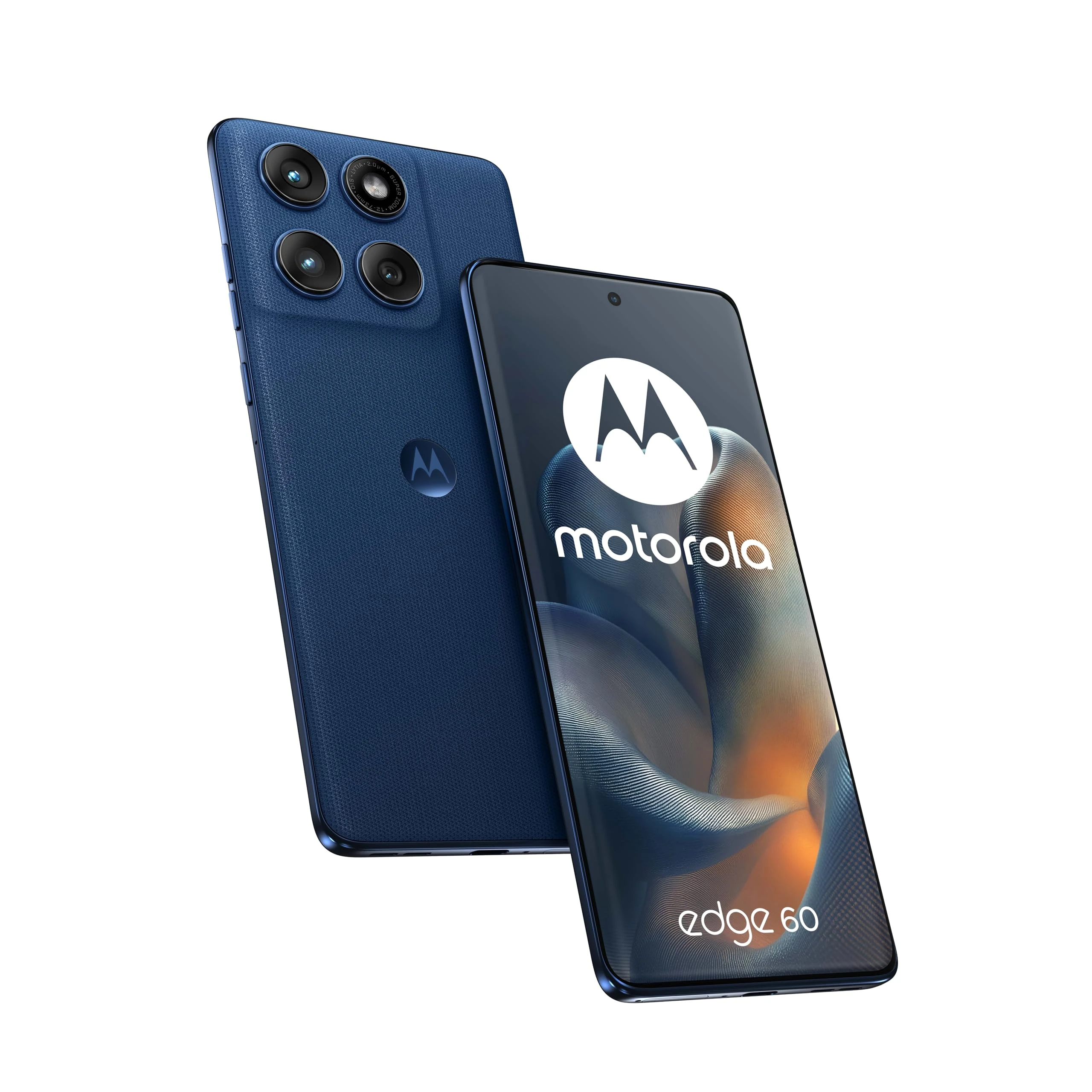 Motorola Edge 60 with AI motorcycle (8/256GB, 50+50+10MP camera, 50MP selfie, 6.67" pOLED 120Hz display, MediaTek Dimensity 24M, 5200mAh battery, 68W charging, Android 15), PANTONE Gibraltar