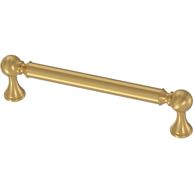 Franklin Brass Classic Farmhouse (10-Pack) Cabinet Handles 5-1/16" Hole Center | Modern Gold Kitchen Pulls, Hardware for Dressers, Drawers, Furniture P41930C-117-B