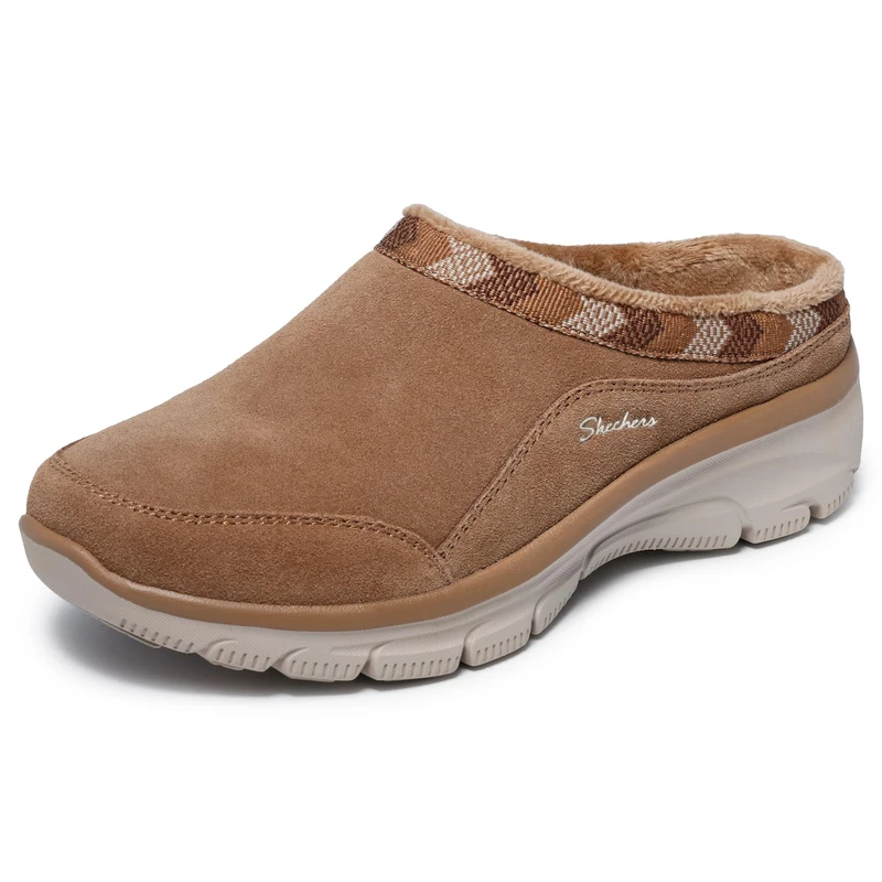Skechers Women's Easy Going Seasonal Grace, Tan, 6 UK