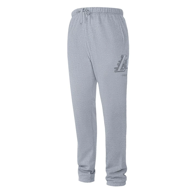 Pro Standard Mens NBA Los Angeles Lakers Neutral Sweatpant Dark Heather Gray M