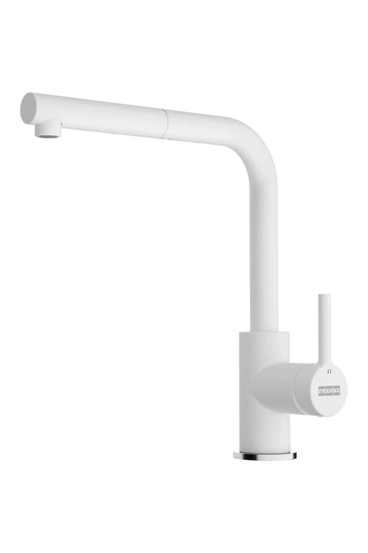 Franke Lina L Polar White Kitchen Tap with Pull Out Spout 115.0728.485