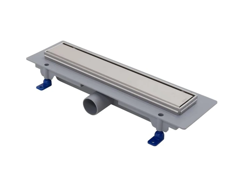 SCHWAB Standard Stainless Steel Frame Shower Drain - 450mm Pitch 40mm Drain Height 65mm (Adjustable 65-87mm) 15mm Frame 35-38L/min Flow (EN 1253-2) K3 Load Capacity (300kg) Black