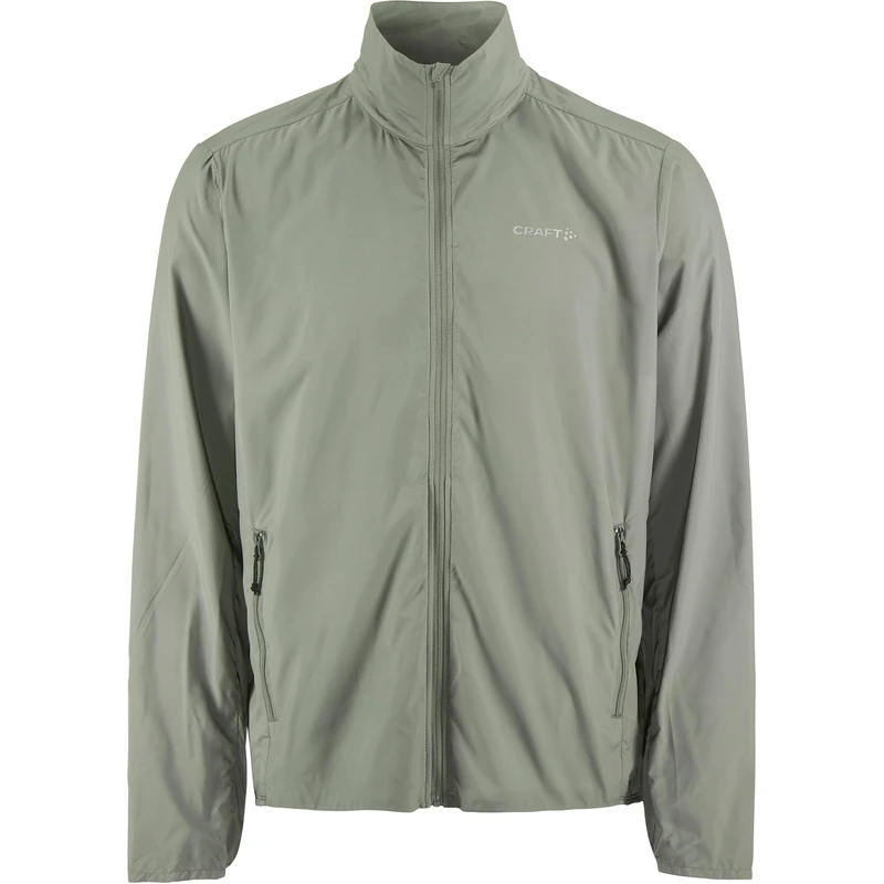 Craft Core Essence Wind Jacket M - Wind-resistant Training Jacket for Men, Size XL, Leaf, Made from Recycled Polyester, Ideal for Training & Everyday Use