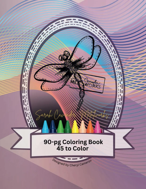 Sarah Cavender Metalworks Coloring Book