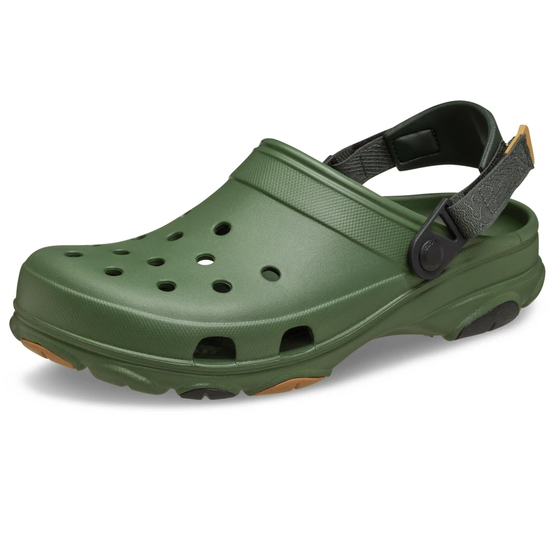 Crocs, Unisex Adult, All Terrain Clog, Army Green, 7 UK Men/ 8 UK Women