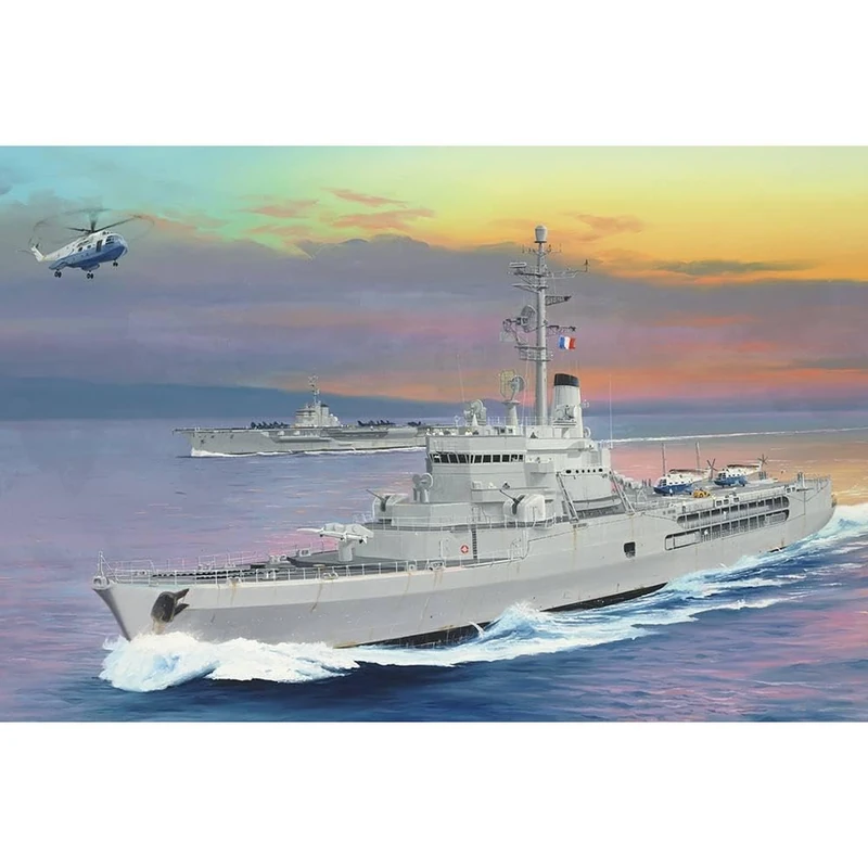 Trumpeter 1:350 - French Navy Cruiser Jeanne d'Arc 1964