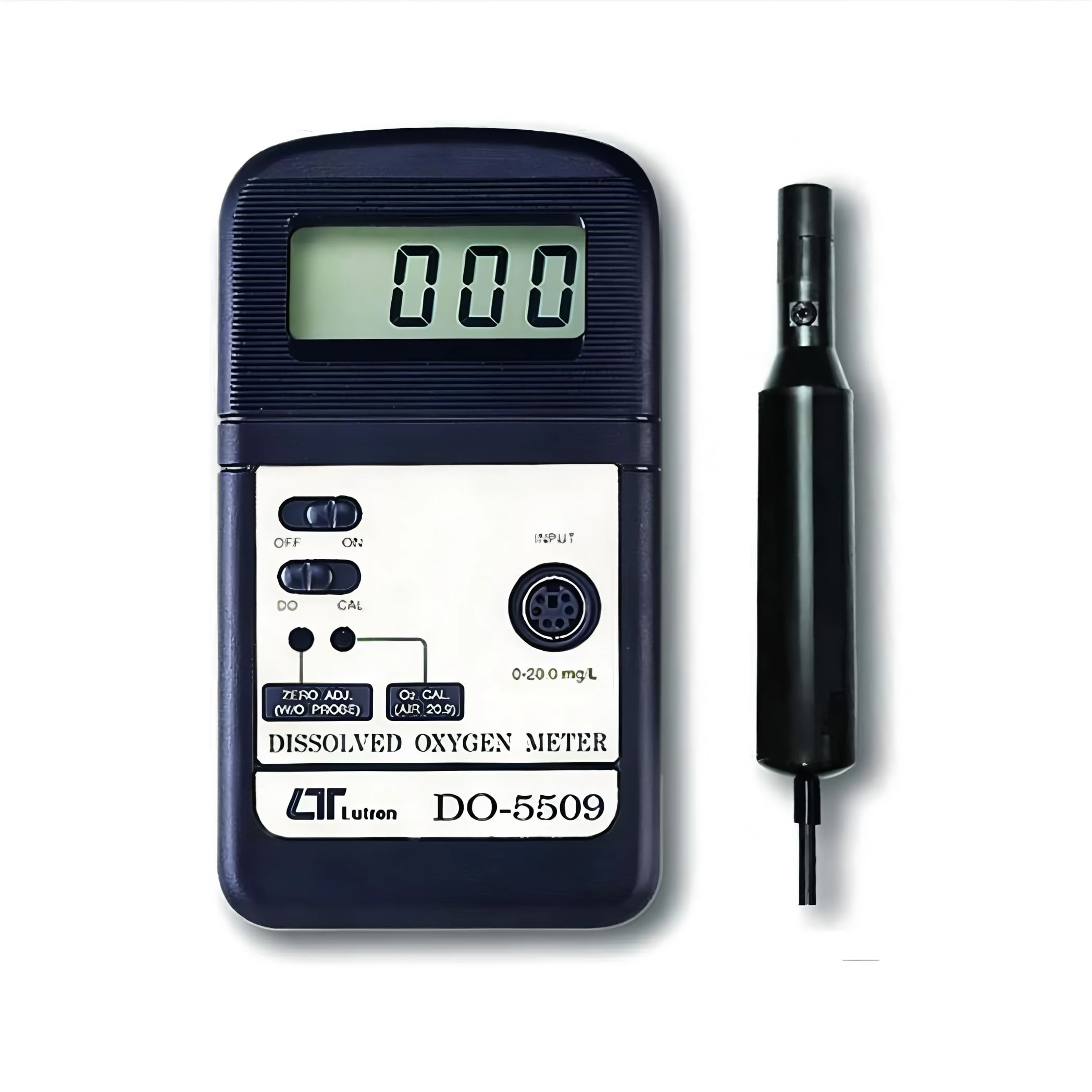 i-POOK DO-5509 DISSOLVED OXYGEN METER DO-5509 DO Tester DO Meter Range 0 to 20.0 mg/L Water Quality Oxygen Detector Measure dissolved oxygen and temperature Made in Taiwan