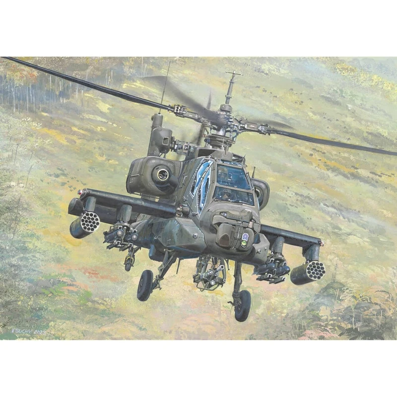 Trumpeter 1:35 - AH-64A Apache Late - Image 1