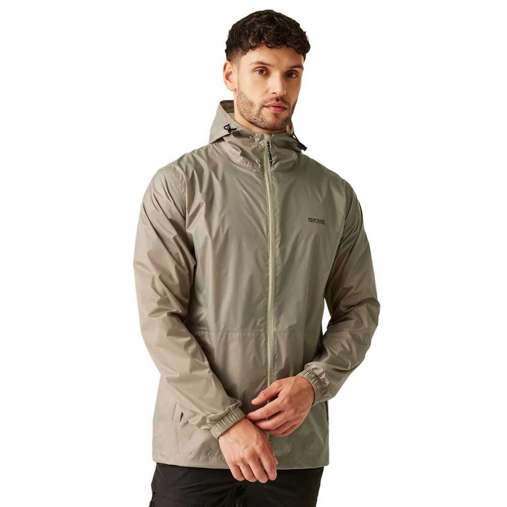 Regatta Mens Pack It III Waterproof Jacket & Bag Breathable Packaway Raincoat