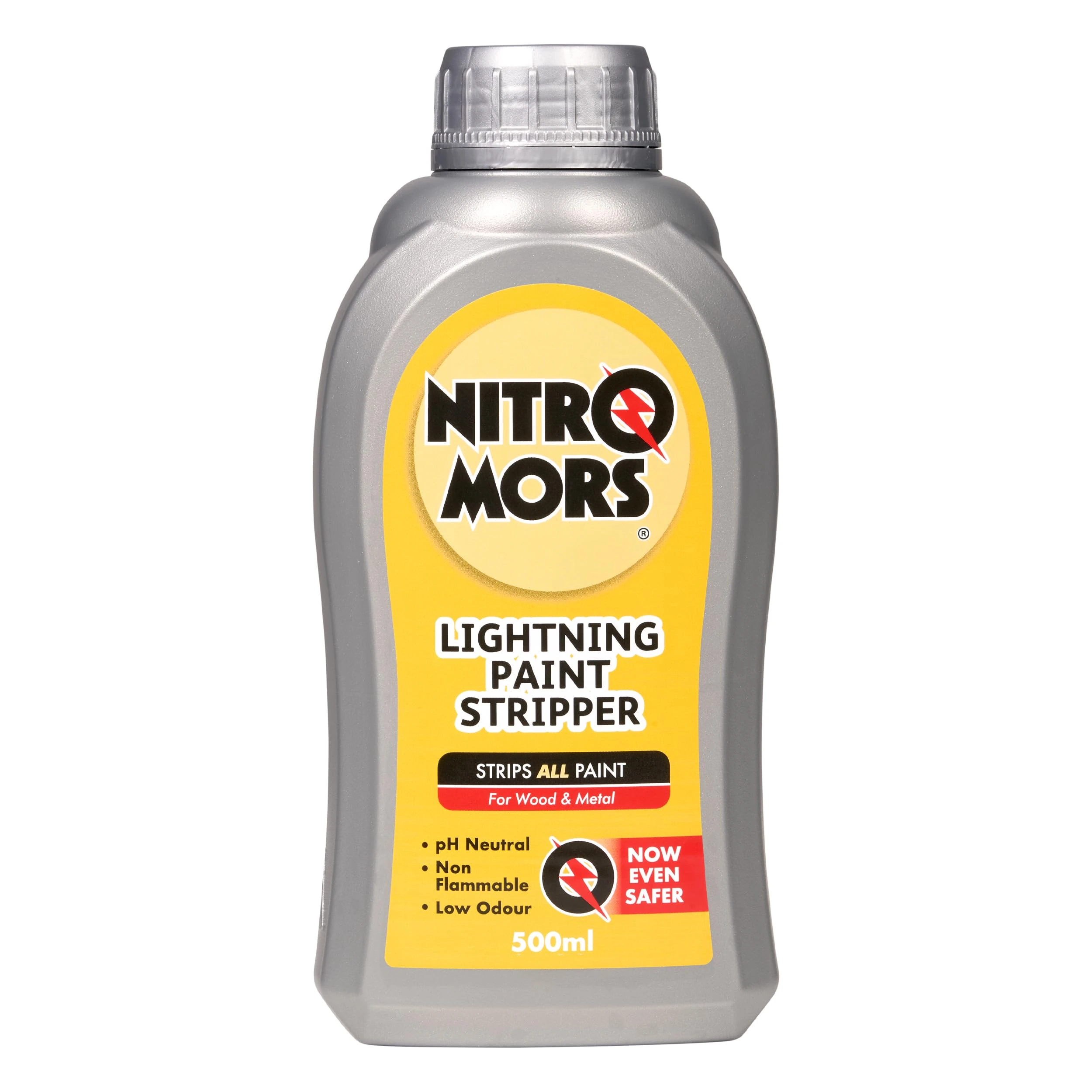 Nitromors Lightning Paint Stripper 500ml, Ultimate Fast-Action Remover for Wood & Metal
