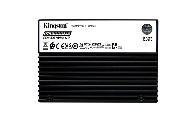 Kingston 15.36TB DC3000ME U.2 PCIe 5.0 NVMe TCG Opal Enterprise Gen5 SSD-SEDC3000ME/15T3