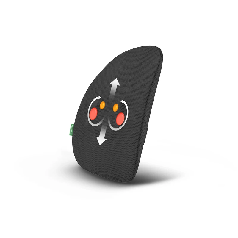 medisana MC 500 Cordless Back Massager, shiatsu Massager for Muscle Pain Relief, Massage Cushion with 2 speeds, Particularly Light and Quiet