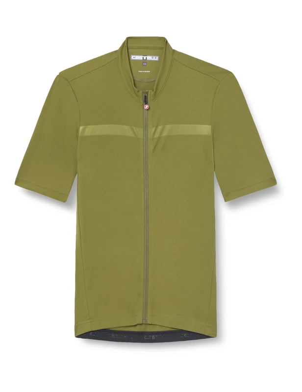 CASTELLI Classifica Jersey – Men’s Cycling Jersey, Breathable, Lightweight and Comfortable for Long Distances Green