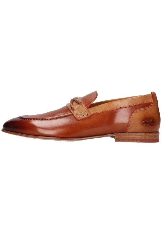 Melvin & Hamilton Men's Santo 1 Tan Crust Loafer, Brown, 9 UK