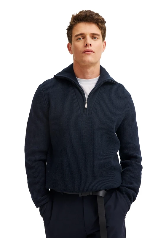 bugatti Men's 7500-85566d Troyer, 390-navy, XXL