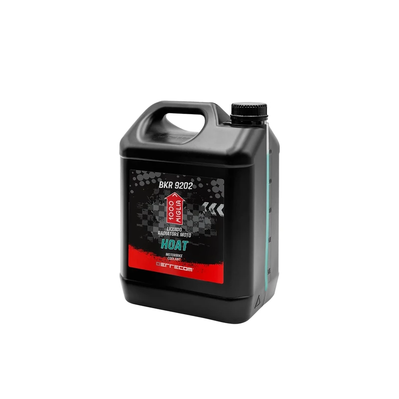 ERRECOM 1000 Miglia BKR 9202 Motorcycle Coolant HOAT -38°C/+125°C, Ready to Use Antifreeze HYBRID OAT, 5 Litres - BLUE
