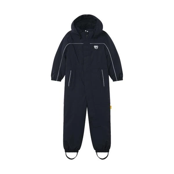 Steiff Snowsuit EU Size 116 Steiff Navy, Warm Winter Jumpsuit with Hood, Ideal for Snow & Outdoor, Ski Suit for Children, Machine Washable
